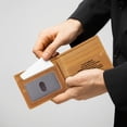 thumbnail image 1 of Meitianfacai Portefeuille Gravé pour Hommes Portefeuille en Cuir Gravé, 1 of 1