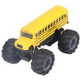 thumbnail image 2 of School Bus Model Toy, 1:43 Scale School Bus Pull Back Toy  For Outdoor Play For 3 + Years Old Kids Yellow, 2 of 8