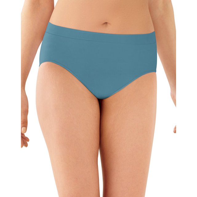 Bali Womens One Smooth U All-Around Smoothing Hi-Cut Panty, 8, Oceanstorm