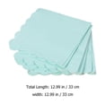 thumbnail image 3 of UPOUART 16Pcs Paper Napkin Decorative Solid Color Green for Baby Showers and Celebrations, 3 of 7