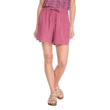 Short en mélange de lin Iyla pour femmes