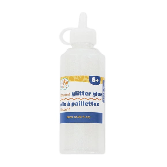 TINY HANDS Iridescent Glitter colle, 88 mL (2.98 oz), Age 6+
