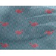 thumbnail image 4 of oneOone Georgette Viscose Fabric Geometric & Flamingo Bird Print Fabric by Yard 42 Inch Wide, 4 of 4