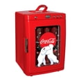 thumbnail image 1 of Coca-Cola Polar Bear 28 Can Cooler/Warmer 12V DC 110V AC Mini Fridge Red, 1 of 8