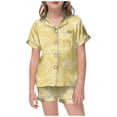 thumbnail image 2 of WEAIXIMIUNG Kid DIY Hand Painted Homewear Set Colouring Pajama Sets For And Girl Can Play With And Wea 140, 2 of 5