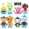 thumbnail image 1 of Ensembles de 8 Pcs Figurines d'Octonauts Ensemble de Jeu Octo Crew Figurines d'Action Jouets pour Enfants, 1 of 5