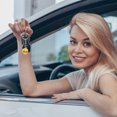 thumbnail image 4 of 12pcs Golden Disco Ball Keychain Set Mini Mirror Decorations for Car Retro Party Accessories Plastic, 4 of 9
