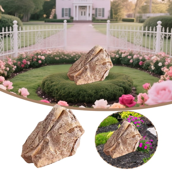 WIFKLSIIPG Foam Pseudorock Is for Landscaping Rock Cover Courtyard Decoration and Well Cover Pseudorock Pseudorock Cover Is for Landscaping