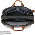 thumbnail image 2 of CoolBELL Convertible Backpack Shoulder bag Messenger Bag Laptop Case Business Briefcase Leisure Handbag Multi-functional Travel Rucksack Fits 17.3 Inch Laptop For Men / Women / Travel (Canvas Black), 2 of 6
