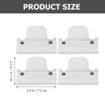 thumbnail image 3 of 4Pcs Household Bed Sheet Clips Comforter Clips Anti-slip Bedsheet Clips Blanket Fasteners, 3 of 8