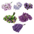 thumbnail image 3 of facefd Plastic Flower Heads Handmade DIY artificial Simulation Bouquet Stamen for Wedding Gift Decoration 10Pcs Type 25, 3 of 4