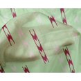thumbnail image 4 of oneOone Silk Tabby Fabric Arrow Sign Kasuri Print Fabric BTY 42 Inch Wide, 4 of 4