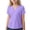 Violet, variante sur Feancey T-Shirts d'Été pour Tout-Petites Filles Col en V Fendu Manches Courtes Hauts Couleur Unie T-Shirt Décontracté Coupe Ample T-Shirts Décontractés Soldes de Vacances Liquidation Bleu 3 Ans