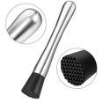 thumbnail image 4 of Ensemble d'Outils de Bar à Domicile 3 Pcs en Acier Inoxydable, Cocktail Muddler et Cuillère à Mélanger, 4 of 9