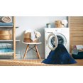thumbnail image 2 of Ahgly Company Tapis d'Intérieur Lavable en Machine Carré Transitionnel Vert Sarcelle, 3 Pieds Carré, 2 of 7