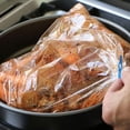 thumbnail image 3 of Super High Temperature Oven Bag Roast Chicken Bag Lunch Meat Storage Containers for Fridge Reusable Sandwich Bags Kids Food Wraps Vegan Yogurt Organizer for Fridge Sandwich Bags Fold Top, 3 of 3