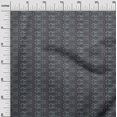 thumbnail image 2 of oneOone Georgette Viscose Fabric Stripe|Leaves & Floral Block Print Fabric BTY 42 Inch Wide, 2 of 4