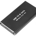 thumbnail image 3 of MSATA to USB 3.0/3.1 SSD Enclosure External HD Hard Drive Disk Box Storage Mini Sata SSD Case Adapter, 3 of 5