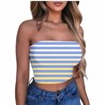 thumbnail image 2 of Tube Tops, Womens Printed Strapless Yoga Exercise Chest Wrap Pullover, 2 of 4