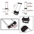 thumbnail image 2 of Portable Travel Luggage Replacement Carrying Case Suitcase Telescopic Handle, 2 of 9