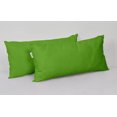thumbnail image 3 of Vargottam Indoor/Outdoor Polyester Fabric Lumbar Pillow With Insert, All-Weather Waterproof Decorative Throw Pillow for Patio Furniture-Set of 2 - Green, 3 of 7