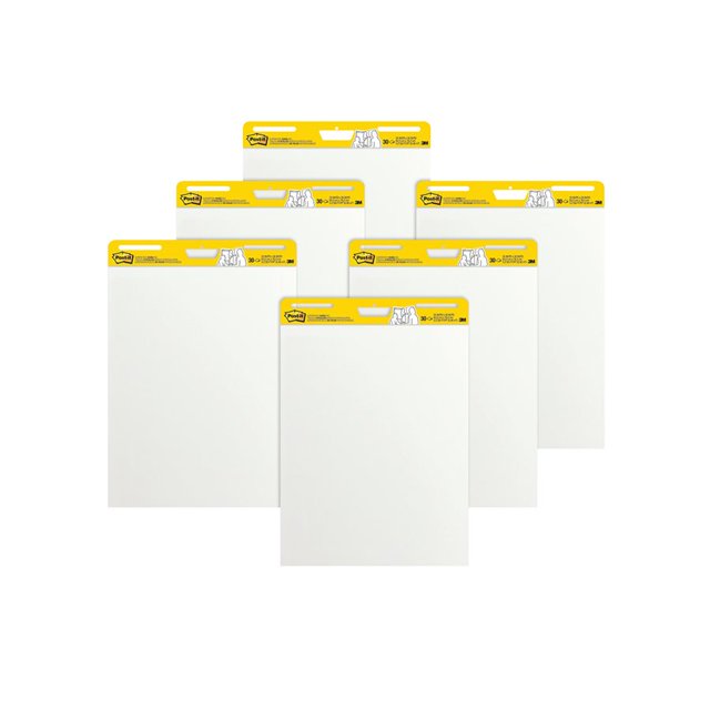 Post-it 559-VAD-6PK Coussin de Chevalet Super Collant Recyclé Post-it (6 Coussinets de 30 Feuilles)