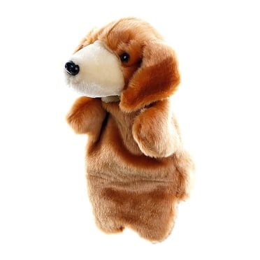 LSLJS Hand Puppet Small Animals Soft Plush Hand Puppets, Suitable for Children's Storytelling Teaching Kindergartenrole-Playing Boys and Girls Gifts
