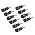 thumbnail image 3 of Banana Connector Panel Socket,  Stable 2mm Banana Socket High Accuracy Technology Low Loss  For Industrial Equipment Black, 3 of 8
