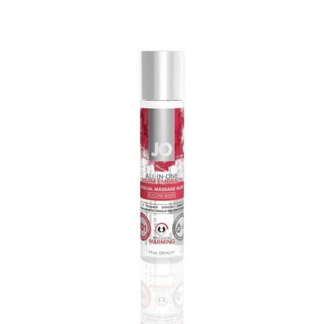 JO All-In-One Sensual Massage Oil, Scented, Nourishing and Hydrating, Silicone-Based Gel