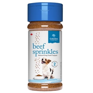 Caledon Farms Beef Sprinkles Natural Dog Food Topper, 120 grams