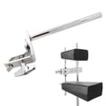 thumbnail image 1 of Kick Drum Clamp, Cowbell Drums Clip Adjustable High Strength  for Percussion Instrument 5in, 1 of 7