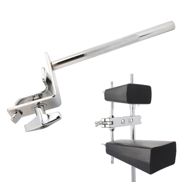 Kick Drum Clamp, Cowbell Drums Clip Adjustable High Strength for Percussion Instrument 5in
