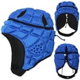 thumbnail image 2 of Graflsoa Casque de Gardien de Soccer pour Jeunes Résistant aux Impacts avec Sangles Ajustables, Conception Respirante, Bleu, Taille P, 2 of 6