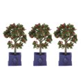 thumbnail image 2 of Miniature Dollhouse Plants, Durable Fruit Tree Model Rich Color Long Service Life Resin  For Dollhouse Decoration, 2 of 8