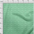 thumbnail image 2 of oneOone Viscose Jersey Light Green Fabric Asian Ikat Sewing Craft Projects Fabric Prints By Yard 60 Inch Wide, 2 of 3