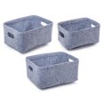thumbnail image 4 of Truu Design, Paniers de rangement en feutre, ensemble de 3, 4 of 4