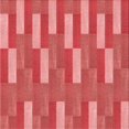 thumbnail image 1 of Ahgly Company Tapis d'Intérieur Lavables à la Machine, Carrés, Transitionnels, Rouges, 4 Pieds Carrés, 1 of 7