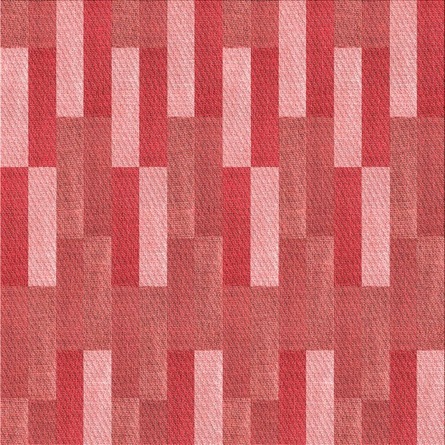 Ahgly Company Tapis d'Intérieur Lavables à la Machine, Carrés, Transitionnels, Rouges, 4 Pieds Carrés