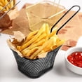 thumbnail image 4 of Panier à Frites en Acier Inoxydable Panier à Collation Panier en Filet Panier à Poulet Panier à Frites, 4 of 6