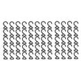 thumbnail image 2 of Crochet Tournant, Résistance à l'Usure 2 Crochets de Suspension en Forme de Roulement Solide 60 PCS pour le Diamètre Intérieur de la Verrière 2cm / 0,8 Po, Diamètre Intérieur 2,5cm / 1,0 Po, 2 of 8