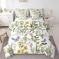 thumbnail image 1 of Erosebridal Girls Pink Floral Bedding Sets Full Size, Spring Garden Comforter Sets with Sheets, Microfiber, 7pcs, 1 of 5