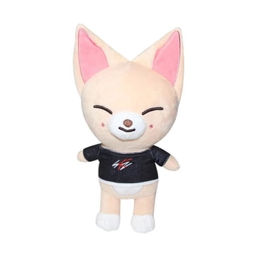 Skzoo Plush Toys 20cm Stray Kids Plush Wolf Chan Cartoon Stuffed Animal Plushies Doll Kawaii Companion for Kids Adults Fans Gift Foxi.ny