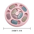 thumbnail image 2 of WIFKLSIIPG Dog Toys Slow Feeder Interactive Puppy Food Dispenser Pet Dogs Game (Size : 24x24cm), 2 of 5