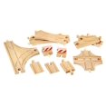 thumbnail image 2 of BRIO World - 33307 Pack d'Extension Avancé Ensemble de 11 Pcs de Rails en Bois pour Enfants de 3 Ans et Plus, 2 of 5