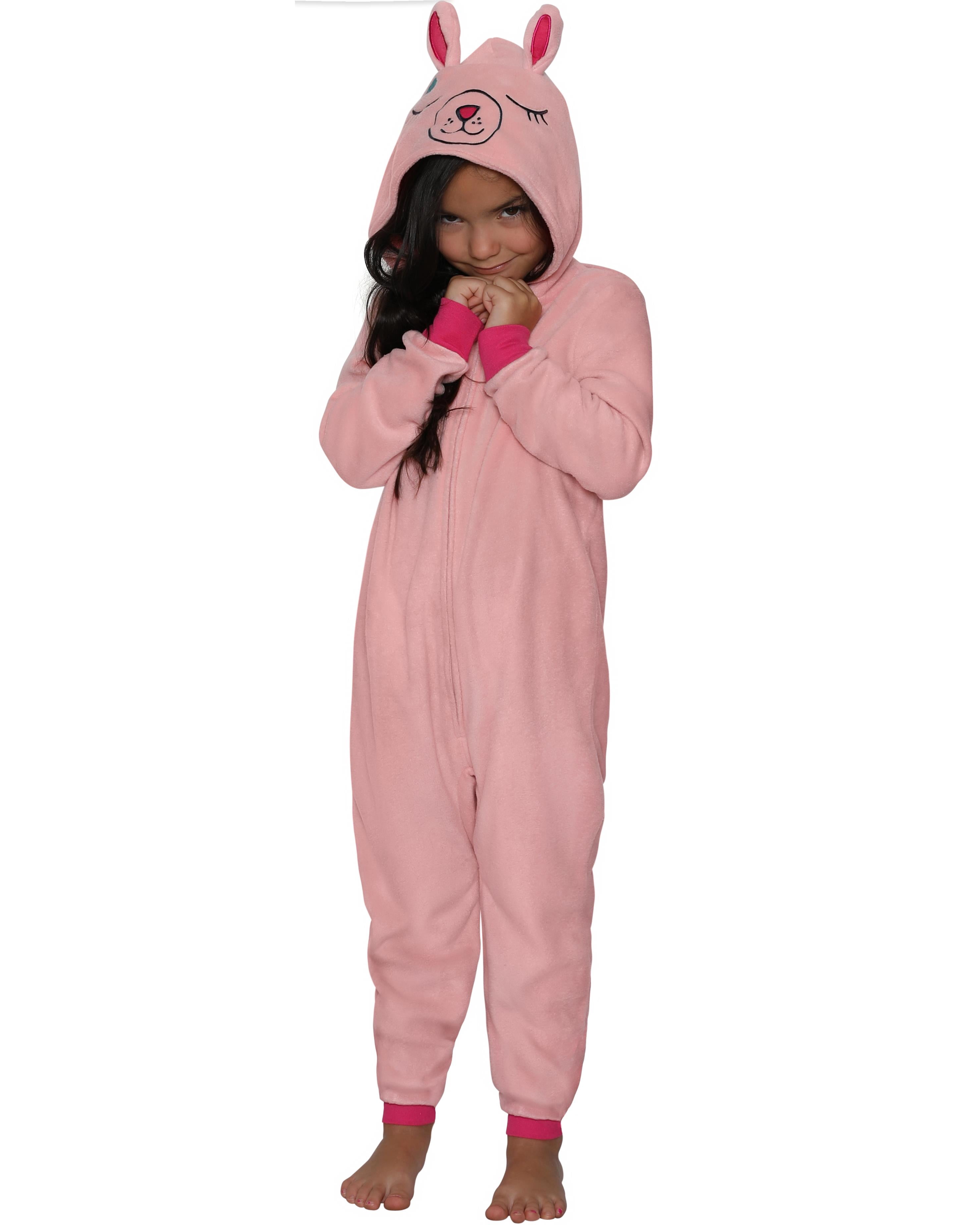 Combinaison Pyjama une Pièce à Capuche pour Filles St. Eve