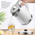 thumbnail image 4 of Electric Kettle Stainless Steel, Double Layer Hot Water Boiler, Electric Water Heater Kettle with Fast Heating, Auto Shut Off for Home Kitchen, 4 of 7