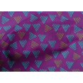 thumbnail image 4 of oneOone Cotton Poplin Fabric Triangle Block Fabric Prints By Yard 56 Inch Wide, 4 of 4