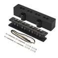 thumbnail image 4 of Bunblic Electric Guitar Pickup Bass Jazz Guitar Parts Musical Instruments Easy to Install DIY 4 String Replacement Accessories Parts 92mm, 4 of 8