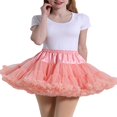 thumbnail image 3 of Jupe Mini Plissée en Tulle Uni Multi-Couches pour Femmes, Fête, Club, Cosplay, 3 of 8