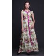 thumbnail image 2 of Bimba Robe Longue Décontractée d'Été Sans Manches à Fente avant Imprimée à Fleurs pour Femmes - Xxx-Grand, 2 of 5